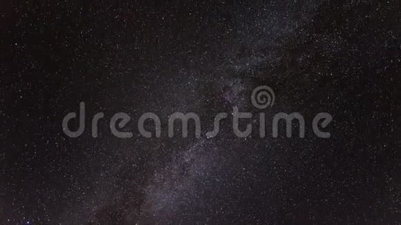 银河系的星空视频的预览图