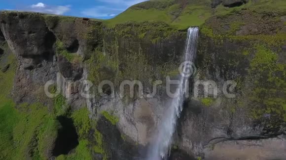 夏威夷瀑布是冰岛第二大瀑布安德列夫视频的预览图