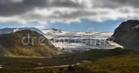 冰岛冰川视频的预览图