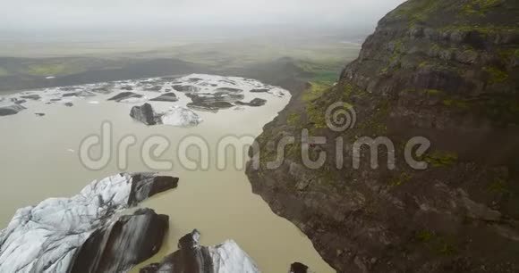 北洋破冰船海岸景观视频的预览图