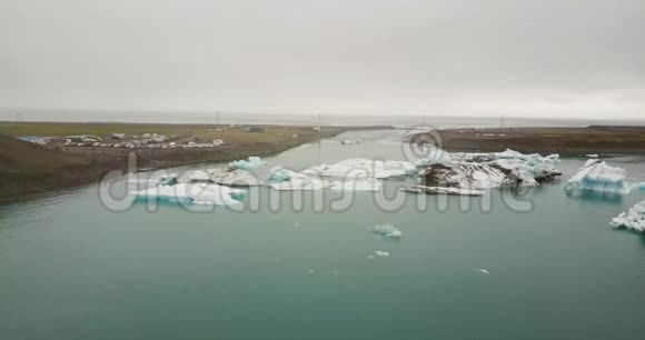 北洋破冰船海岸景观视频的预览图