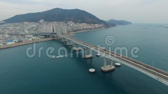 南航大业是亚洲釜山的一座梁桥视频的预览图