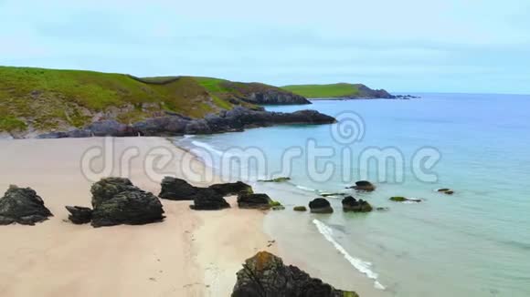 苏格兰高地Durness的SangoSands海滩令人惊叹视频的预览图