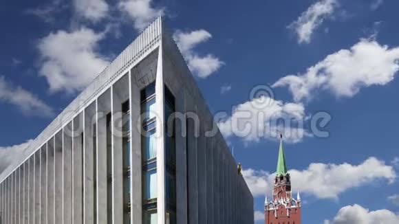 克里姆林宫克里姆林宫国会的国会宫殿俄罗斯日克里姆林宫内部视频的预览图