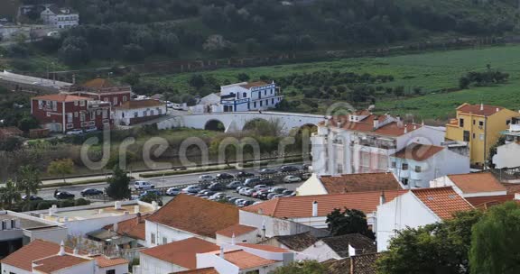 4K超高清屋顶视图葡萄牙Silves视频的预览图