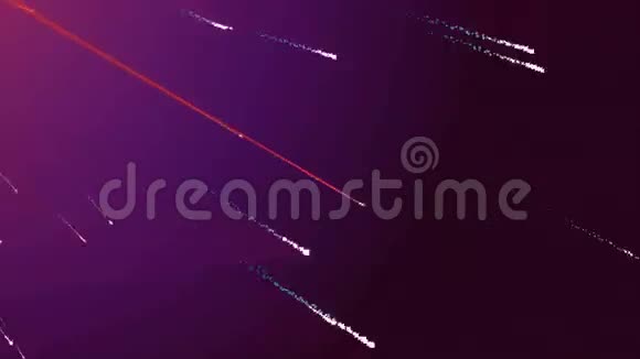 粒子雨彗星之星视频的预览图