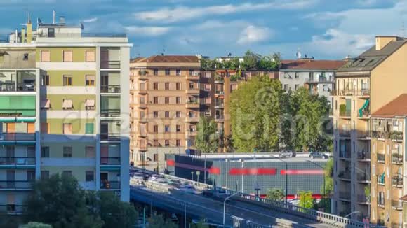 意大利米兰Portello时代新区现代建筑视频的预览图