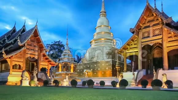 泰国清迈佛拉辛格寺多利射击视频的预览图