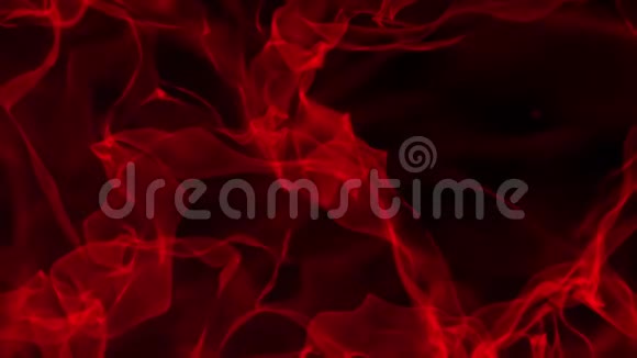 美丽的红色光波粒子运动背景视频的预览图