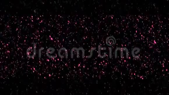 粉粉萤火萤火虫效果飞扬视频的预览图