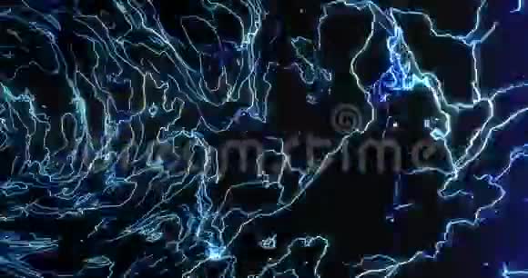 抽象的三维涡旋镜头视频的预览图