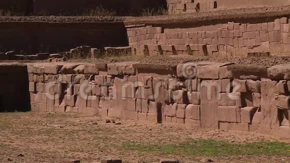 玻利维亚拉巴斯蒂瓦纳库古城遗址视频的预览图