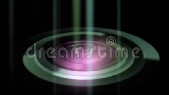 旋转技术能量圈界面场发射射线激光时间隧道发射光视频的预览图