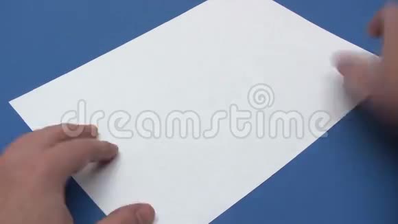 折叠纸版时间推移视频的预览图