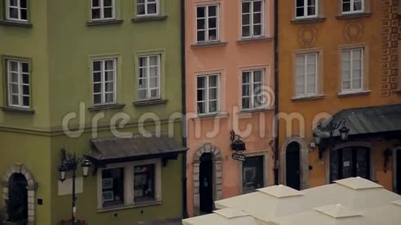 波兰首都华沙老城全景视频的预览图