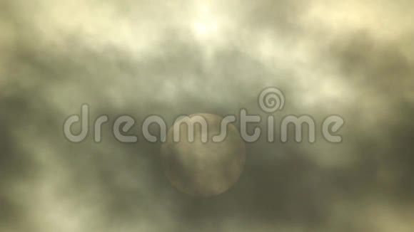 乌云中的太阳视频的预览图