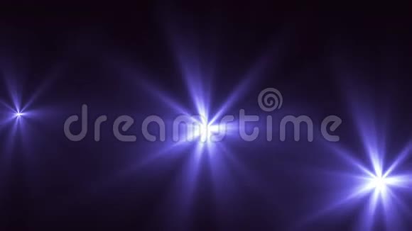 计算机产生的混沌时尚闪光灯用光线影响动态照明3D渲染视频的预览图