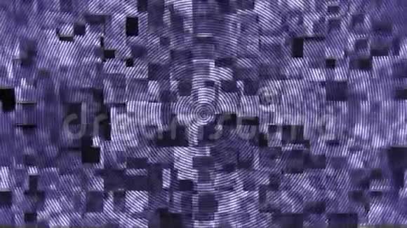 紫色和黑色马赛克背景视频的预览图