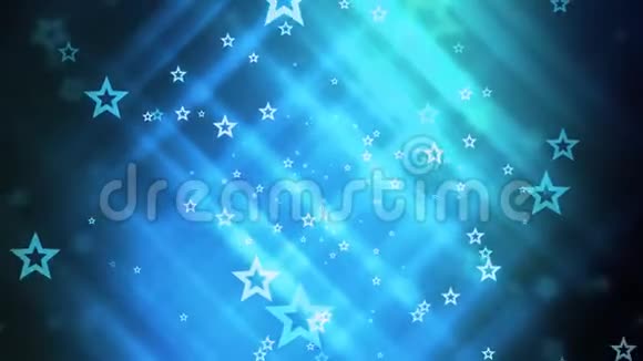 闪闪发光的蓝星视频的预览图