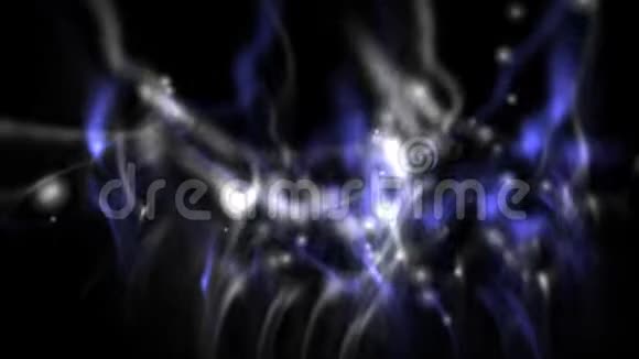 4k动画背景模拟能量等离子体视频的预览图