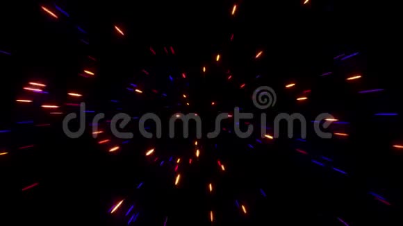 发光粒子背景视频视频的预览图