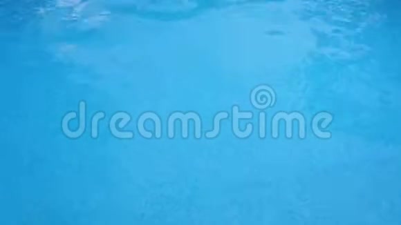蓝色清澈水面视频的预览图