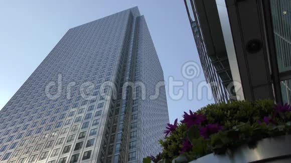商务中心的高楼大厦视频的预览图