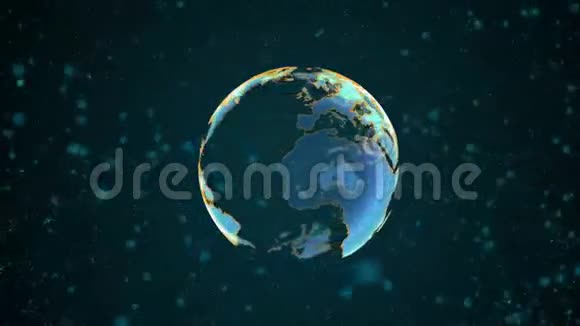 高科技地球仪视频的预览图