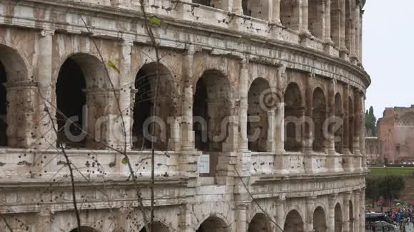 罗马竞技场罗马最著名的旅游景点罗马竞技场视频的预览图