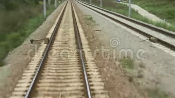 铁路过铁桥视频的预览图