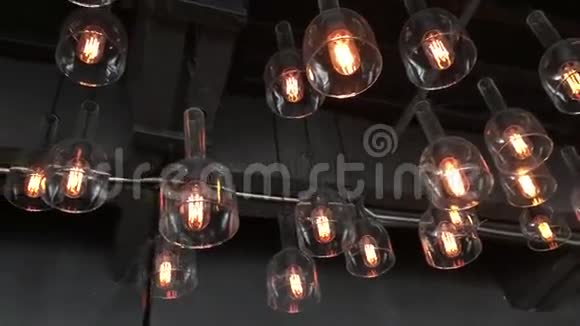 泰国曼谷购物中心装饰灯视频的预览图