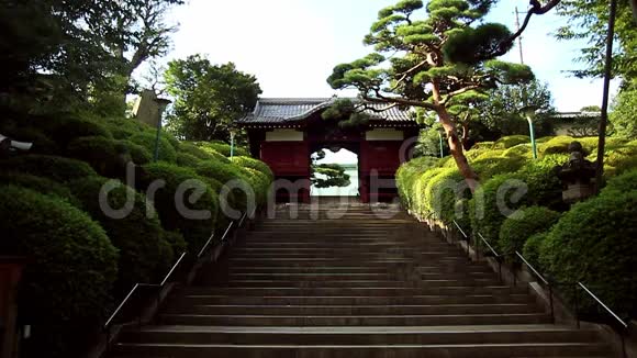 神道寺正门的小悟空记东京日本视频的预览图