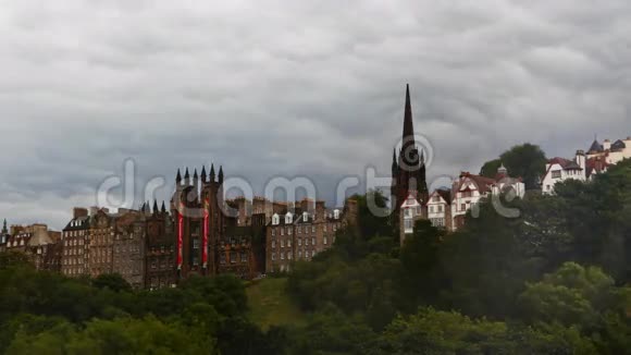 苏格兰爱丁堡4K超高清时间图视频的预览图