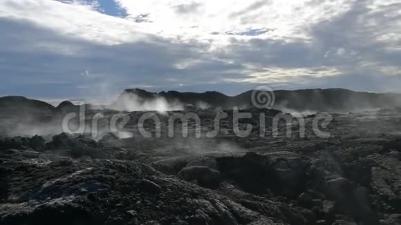 冰岛北部克拉夫拉火山系统视频的预览图