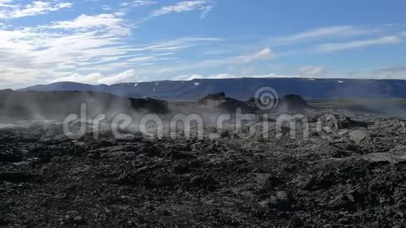 冰岛北部克拉夫拉火山系统视频的预览图