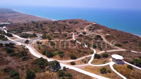 库里翁废墟塞浦路斯航空4k视频的预览图