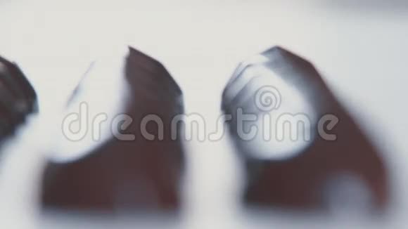 钻石的形状糖果业的几何形状视频的预览图