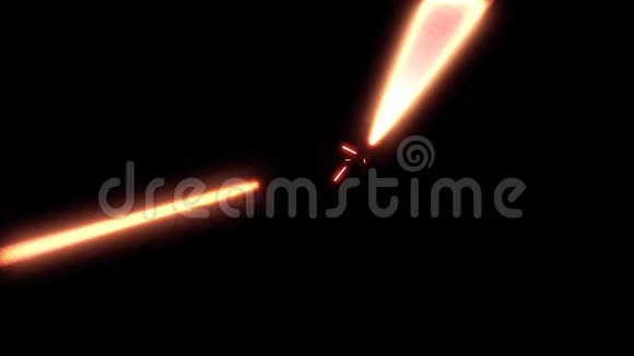 从火中捕捉到的光线在镜头中视频的预览图