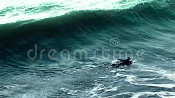 冲浪和波浪慢运动视频的预览图