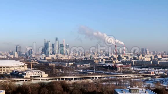 天时间莫斯科城市全景视频的预览图