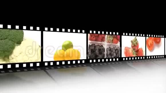水果和蔬菜的分配视频的预览图