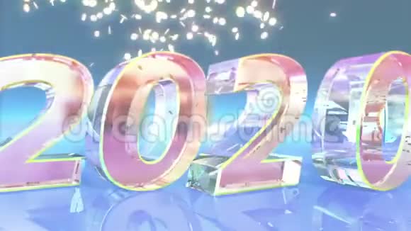 2020年新年动画视频的预览图
