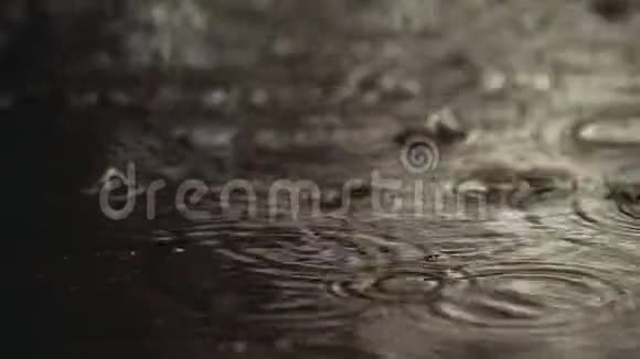 路雨滴镜头日亮视频的预览图