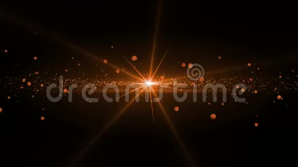 橙光和bokeh光效果视频的预览图