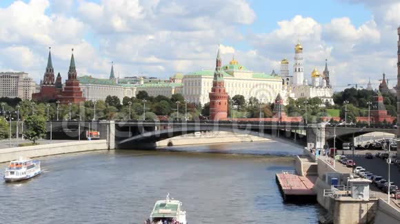 莫斯科河和克里姆林宫视频的预览图