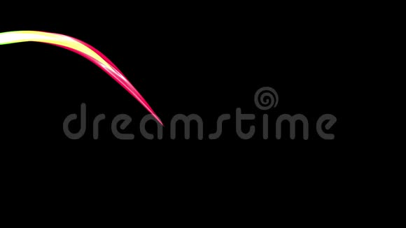 沿着小径移动着五颜六色的线条包括Luma哑光视频的预览图