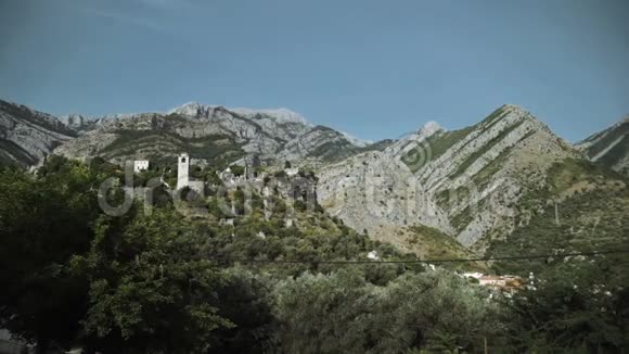 城堡老城遗址景观欧洲视频的预览图