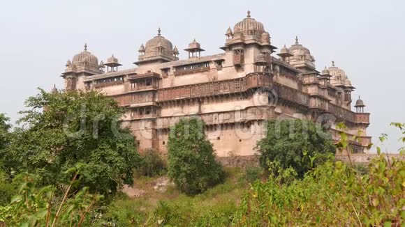 乌查宫建筑群印度中央邦视频的预览图