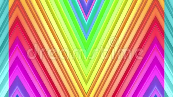 彩虹五彩条纹周期性移动36视频的预览图