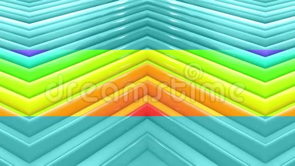 彩虹五彩条纹周期性移动32视频的预览图